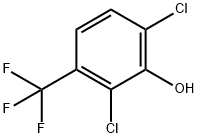 Phenol, 2,6-dichloro-3-(trifluoromethyl)- Structural