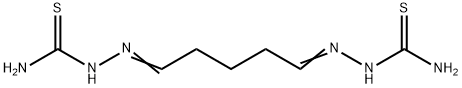 Hydrazinecarbothioamide, 2,2'-(1,5-pentanediylidene)bis- Structural