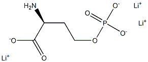 O-Phospho-L-homoserine lithium salt Structural