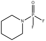Phosphonic difluoride, 1-piperidinyl- (9CI) Structural