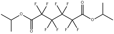 Hexanedioic acid, 2,2,3,3,4,4,5,5-octafluoro-, 1,6-bis(1-methylethyl) ester Structural