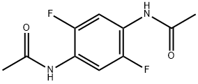 Acetamide, N,N'-(2,5-difluoro-1,4-phenylene)bis- Structural