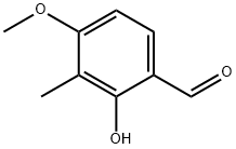 Benzaldehyde, 2-hydroxy-4-methoxy-3-methyl- Structural