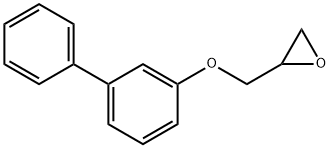 Oxirane, 2-[([1,1'-biphenyl]-3-yloxy)methyl]- Structural