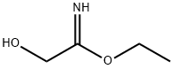 Ethanimidic acid, 2-hydroxy-, ethyl ester Structural