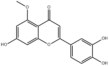 Luteolin 5-methyl ether Structural