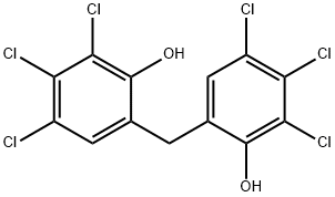 Phenol, 2,2'-methylenebis[4,5,6-trichloro- Structural