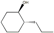 trans-2-propylcyclohexanol Structural
