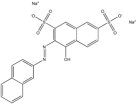 2,7-Naphthalenedisulfonic acid, 4-hydroxy-3-(2-naphthalenylazo)-, disodium salt