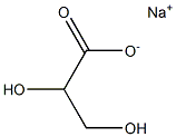 D-Glyceric acid sodium salt Structural