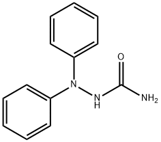 Hydrazinecarboxamide, 2,2-diphenyl- Structural