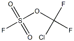 fluorosulphuric acid, chlorodifluoromethyl ester Structural