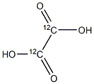 Oxalic Acid-(1,2-12C2) Structural