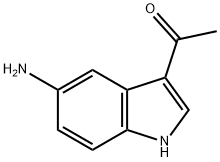 Ethanone, 1-(5-amino-1H-indol-3-yl)- Structural