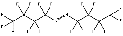 Diazene, 1,2-bis(1,1,2,2,3,3,4,4,4-nonafluorobutyl)- Structural