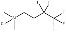 Silane, chlorodimethyl(3,3,4,4,4-pentafluorobutyl)- Structural