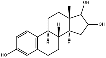 Estra-1,3,5(10)-triene-3,16,17-triol (7CI,8CI,9CI) Structural