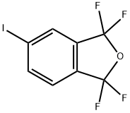 Isobenzofuran, 1,1,3,3-tetrafluoro-1,3-dihydro-5-iodo- Structural