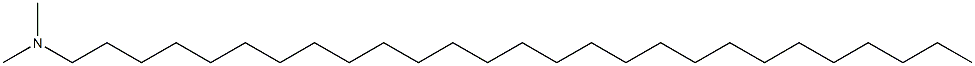 dimethylheptacosylamine Structural