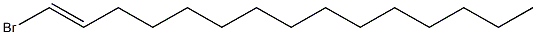 trans-1-bromo-1-pentadecene Structural