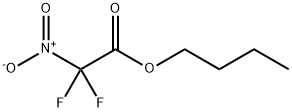 Acetic acid, 2,2-difluoro-2-nitro-, butyl ester Structural