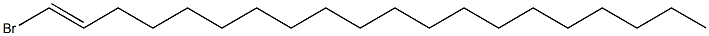 trans-1-bromo-1-eicosene Structural