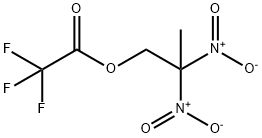 Acetic acid, 2,2,2-trifluoro-, 2,2-dinitropropyl ester Structural
