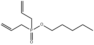 Phosphinic acid, di-2-propenyl-, pentyl ester (9CI) Structural