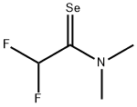 Ethaneselenoamide, 2,2-difluoro-N,N-dimethyl- Structural