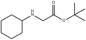 tert-butyl 2-(cyclohexylamino)acetate Structural