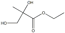ethyl 2,3-dihydroxy-2-methylpropanoate Structural