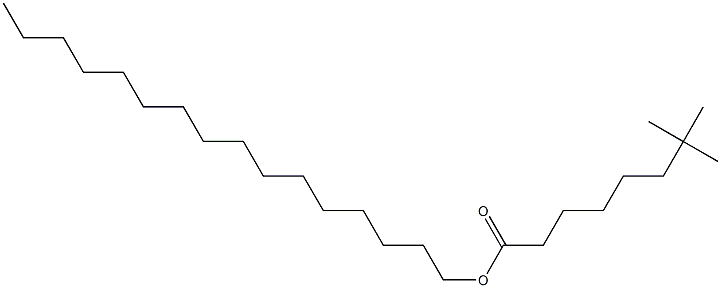 hexadecyl neodecanoate Structural