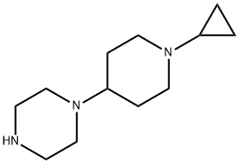 Piperazine, 1-(1-cyclopropyl-4-piperidinyl)- Structural