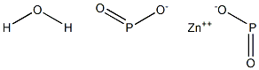 zinc hypophosphite monohydrate Structural