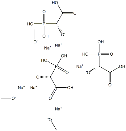 hexasodium (R)-carboxy(phosphono)methanolate (S)-carboxy(phosphono)methanolate Structural