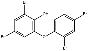 Phenol, 2,4-dibromo-6-(2,4-dibromophenoxy)- Structural