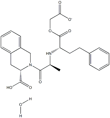 Quinaprilat hydrate Structural