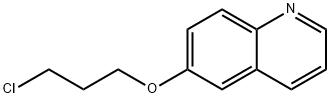 Quinoline, 6-(3-chloropropoxy)- Structural