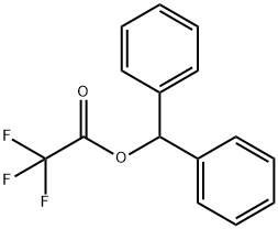 diphenylmethanol trifluoroacetate Structural