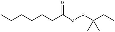 Heptaneperoxoic acid 1,1-dimethylpropyl ester Structural