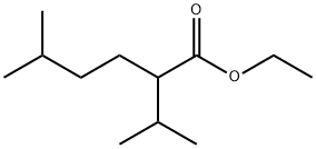 ethyl 2-isopropyl-2-isopentyl acetate Structural