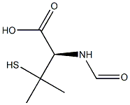 Formyl L-Penicillamine Structural