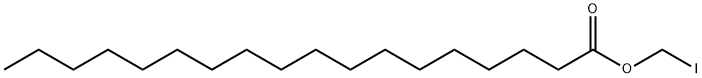 Octadecanoic acid iodomethyl ester Structural