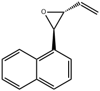 Oxirane, 2-ethenyl-3-(1-naphthalenyl)-, trans- (9CI) Structural