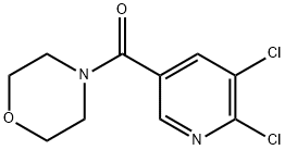 4-[(5,6-dichloropyridin-3-yl)carbonyl]morpholine