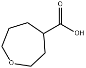 oxepane-4-carboxylic acid Structural