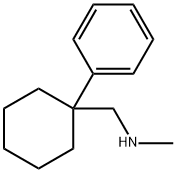 Cyclohexanemethanamine, N-methyl-1-phenyl- Structural