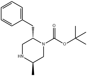 tert-butyl (2S,5R)-2-benzyl-5-methylpiperazine-1-carboxylate