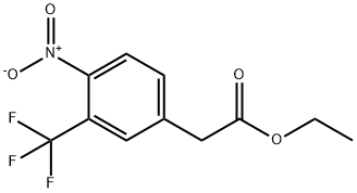 ethyl 4-nitro-3-trifluoromethylphenylacetate