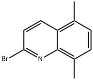 Quinoline, 2-bromo-5,8-dimethyl- Structural